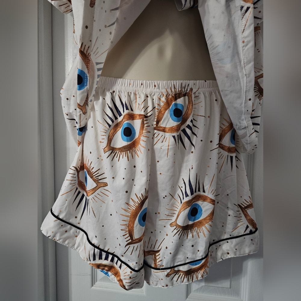 NWOT Pajama Set with Necklace and Earrings Size XXL - Picture 7 of 13